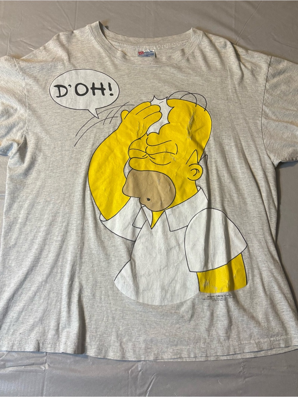 Vintage 1995 Simpsons Homer “D’OH” Vintage Graphic Tee